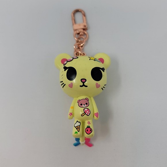 Tokidoki palette metropolis bear kawaii keychain - Picture 2 of 11